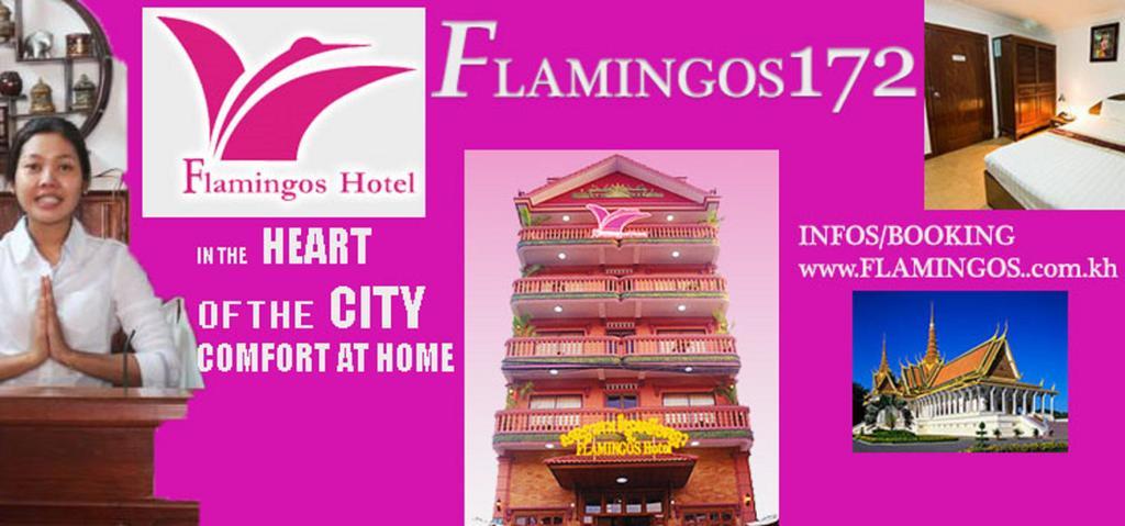 Flamingos Hotel Phnompen Kültér fotó